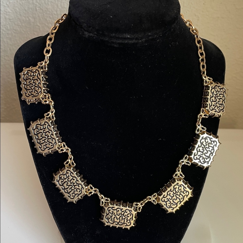 Multicolor Statement Necklace - image 2